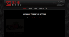 Desktop Screenshot of grieselmotors.com